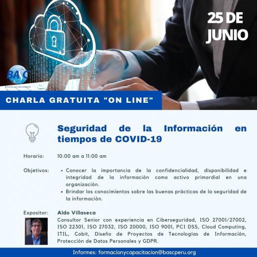 Seguridad de la Información en Tiempos de COVID-19