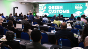 Líderes de aduanas en "Aduanas Verdes (Green Customs)", evento paralelo a la COP30 en Manaos, Brasil.