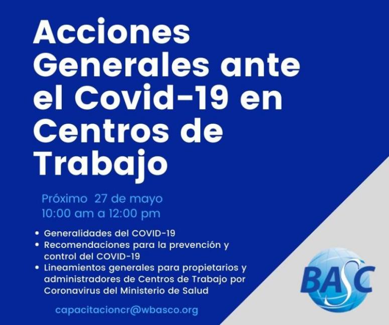 Acciones Generales Ante el COVID-19 en Centros de Trabajo