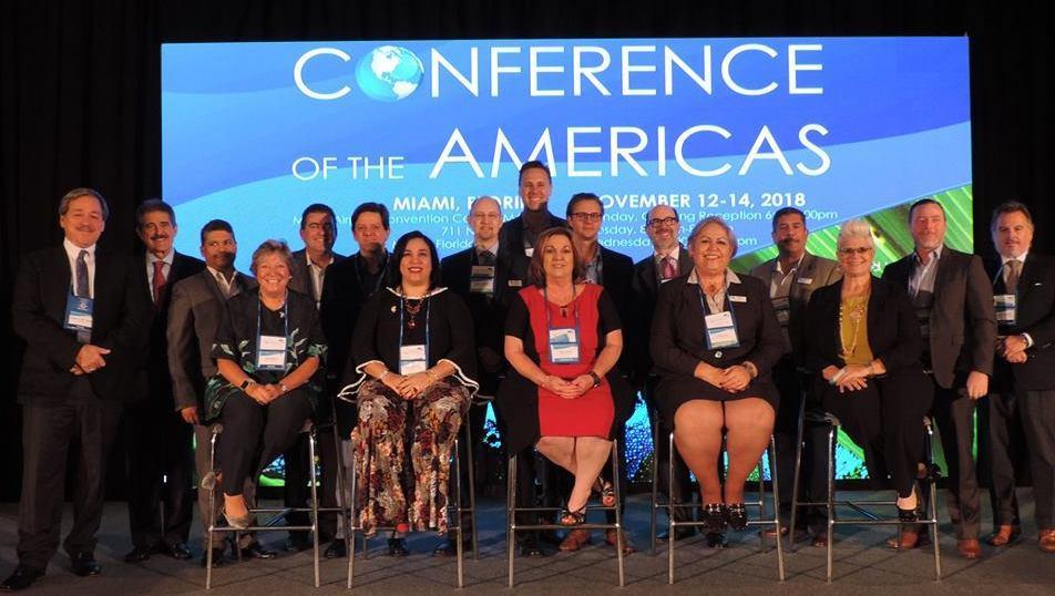 Members of the Florida Customs Brokers and Forwarders Association (FCBF) working group, security committee members and organizing committee at closing Ceremony.